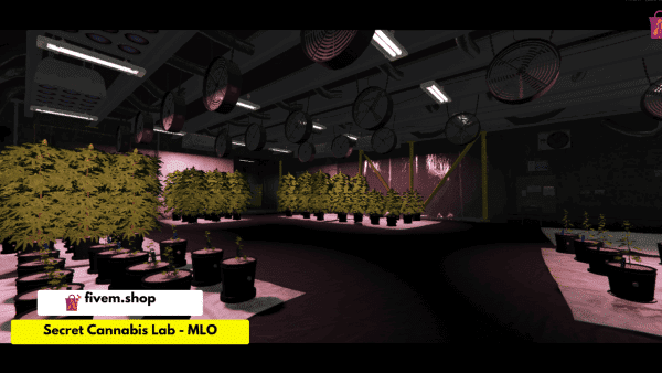 Secret Cannabis Lab FiveM MLO