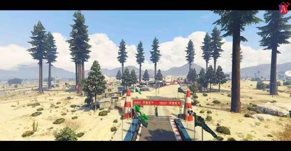 Sandy Shores Race Track FiveM