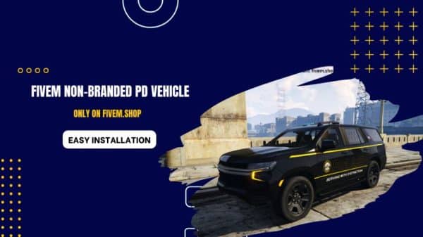 FiveM Non-Branded PD Vehicle