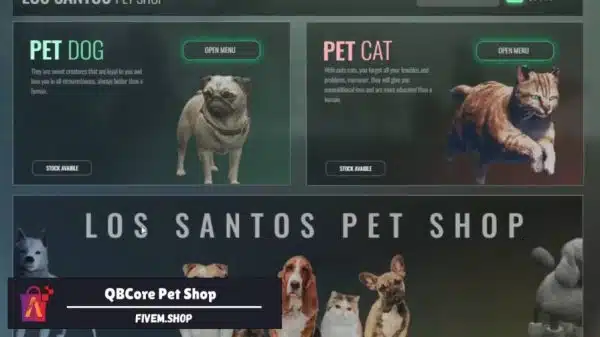 FiveM Pet Shop