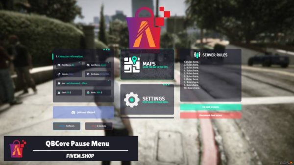 FiveM Pause Menu