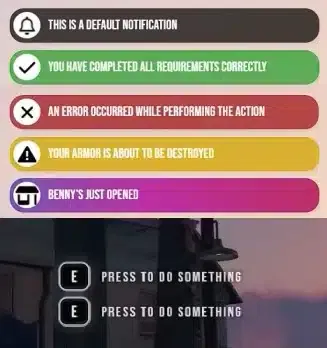FiveM Notification Script