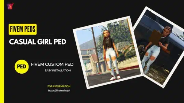 FiveM Casual Girl Ped | FiveM Peds