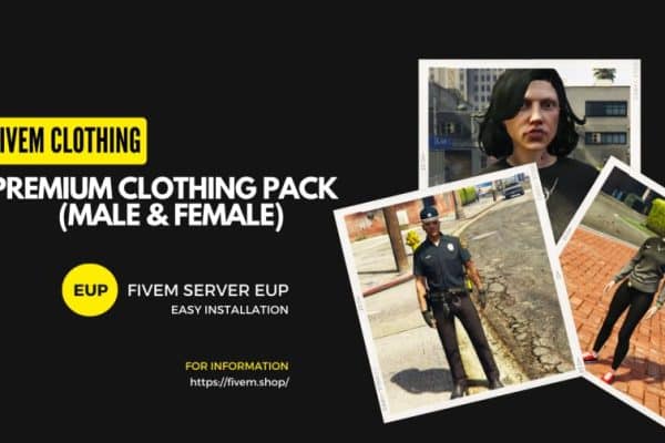 fivem gang clothing pack