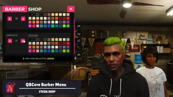 FiveM Barber Script